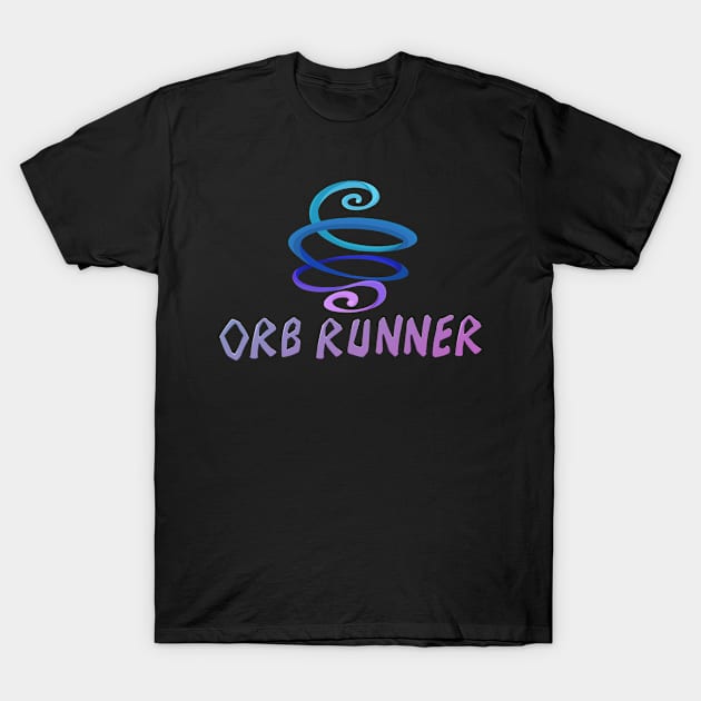 Orb Runner Logo T-Shirt by Lavoie Studios